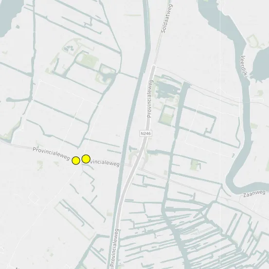 flitspalen proincialeweg krommenie