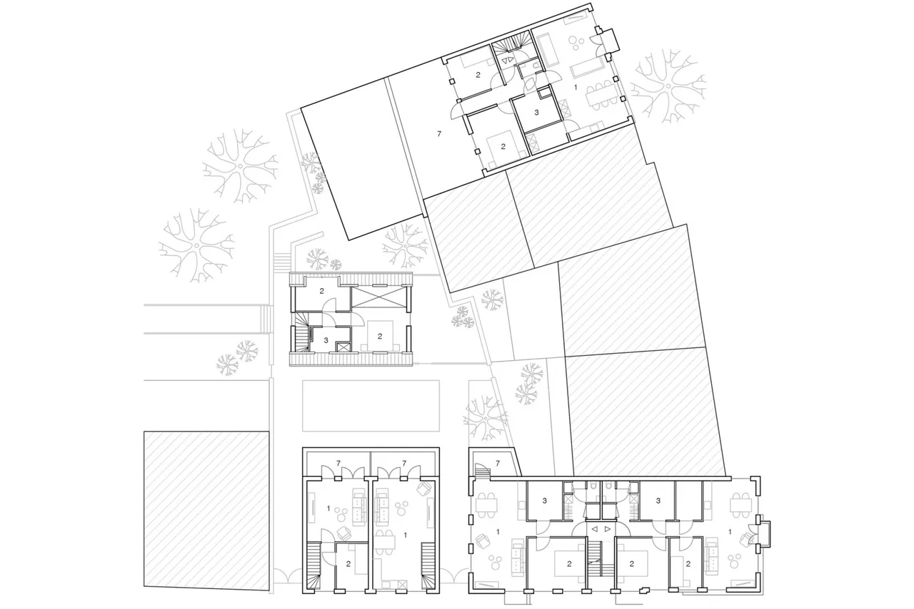 kade plattegrond