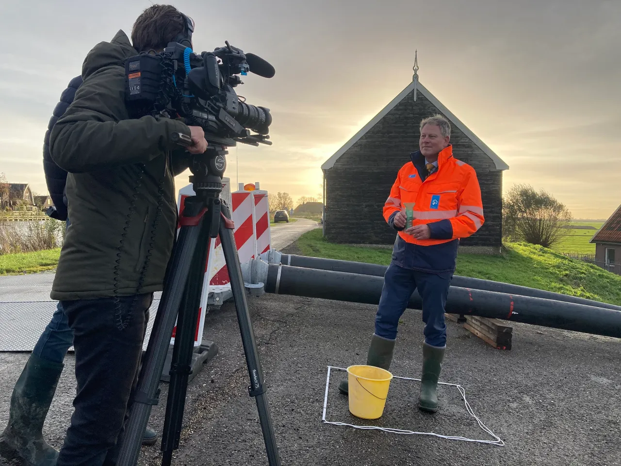 pb 54 dijkgraaf remco bosma geeft toelichting op wateroverlast in nos journaal 16 11 2023