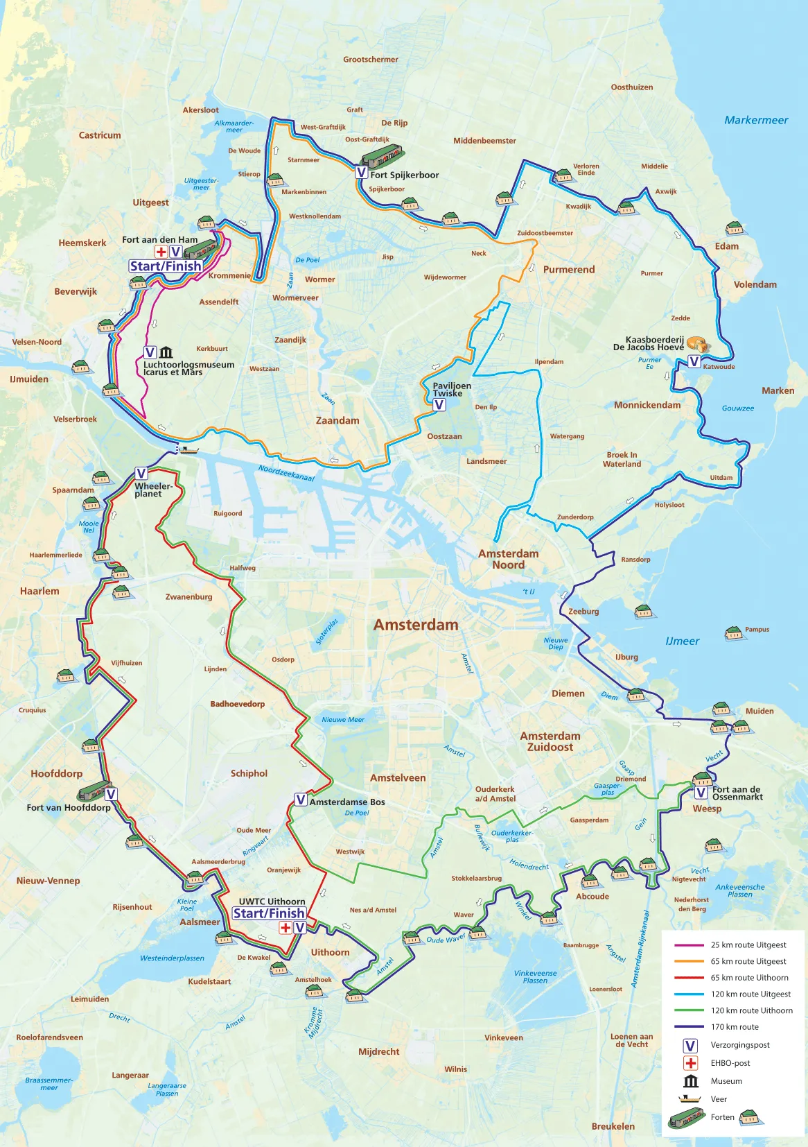 routekaart stelling