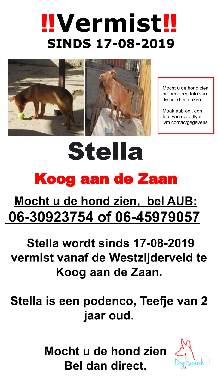 vermist