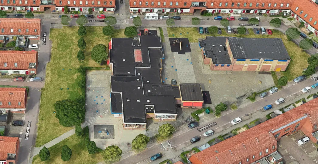 voorzaan van boven