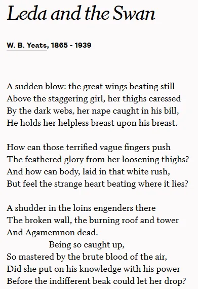 yeats