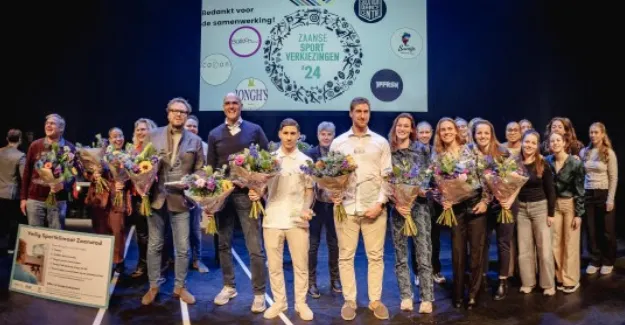 Alle winnaars van de Zaanse Sportverkiezingen 2024.