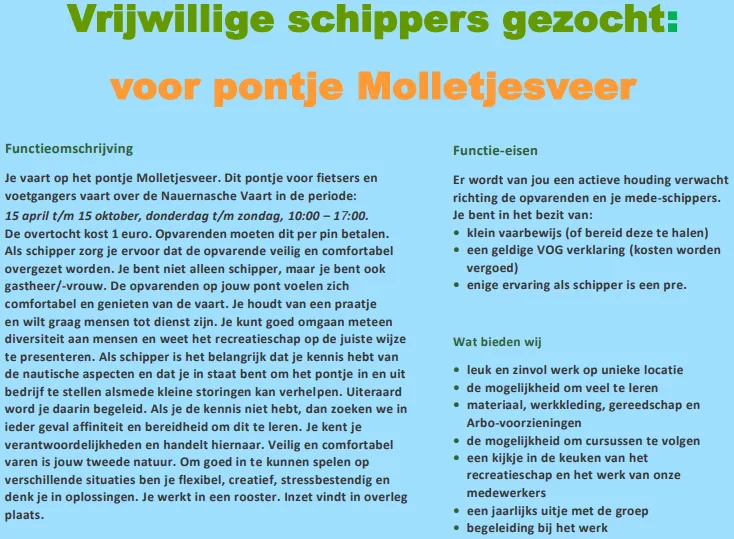 Bron: Recreatieschap Alkmaarder- en Uitgeestermeer