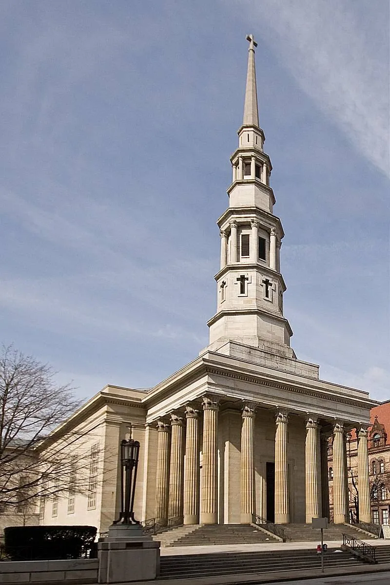 De kathedraal van Cincinnati.&nbsp;