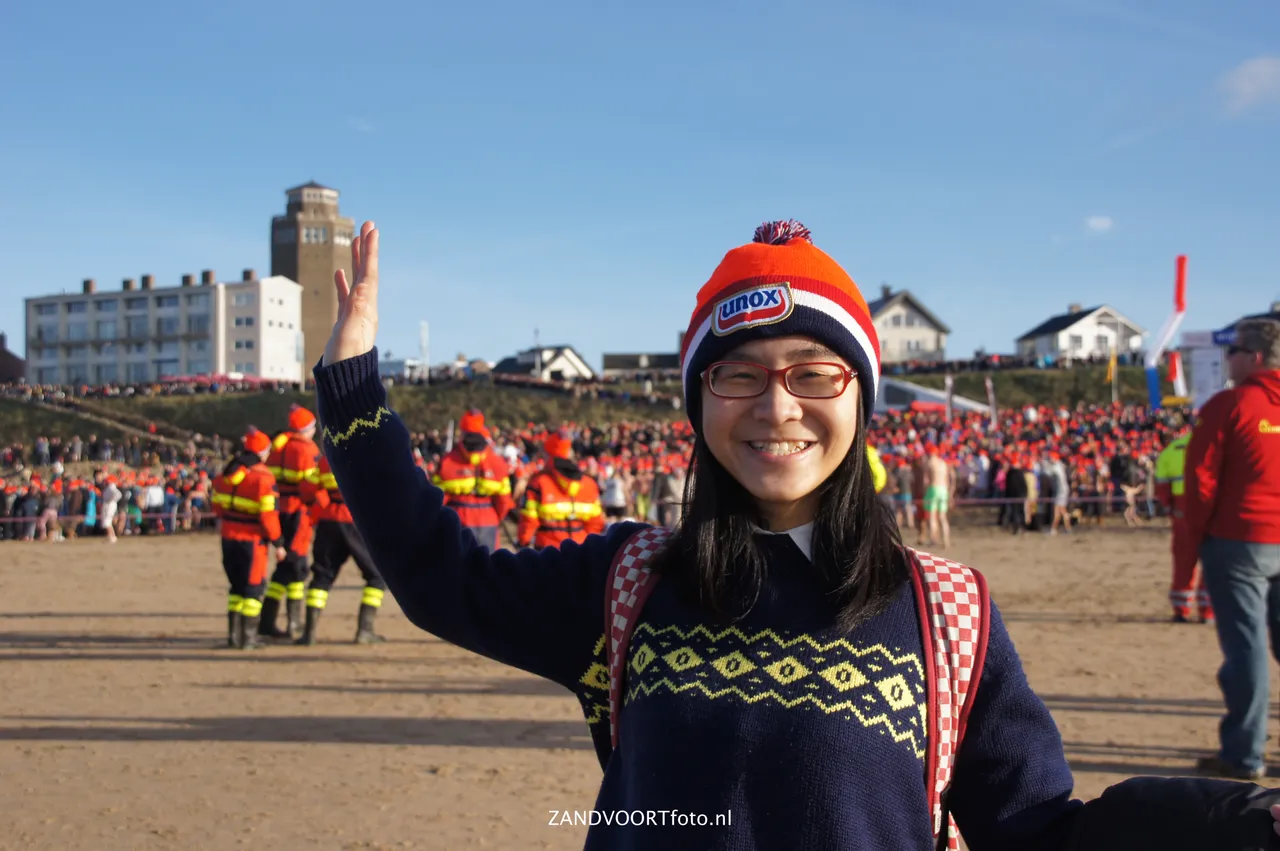 edwin keur zandvoort foto deelneemster met watertoren