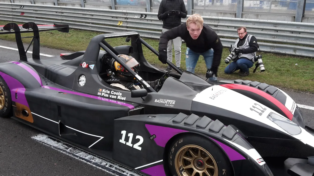 kris cools voor de start jaap koper