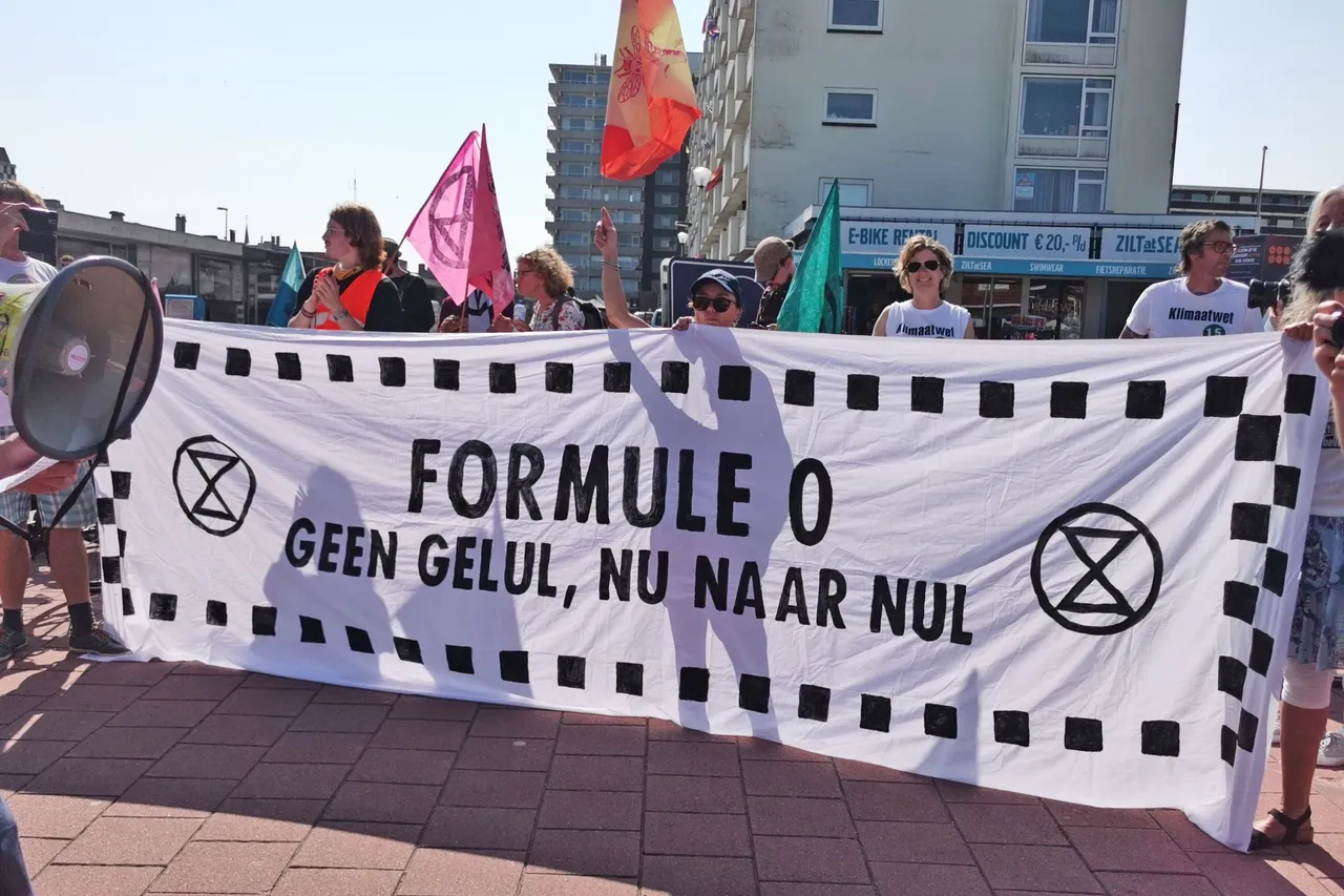 protest tegen formule 1 zandvoort 2021