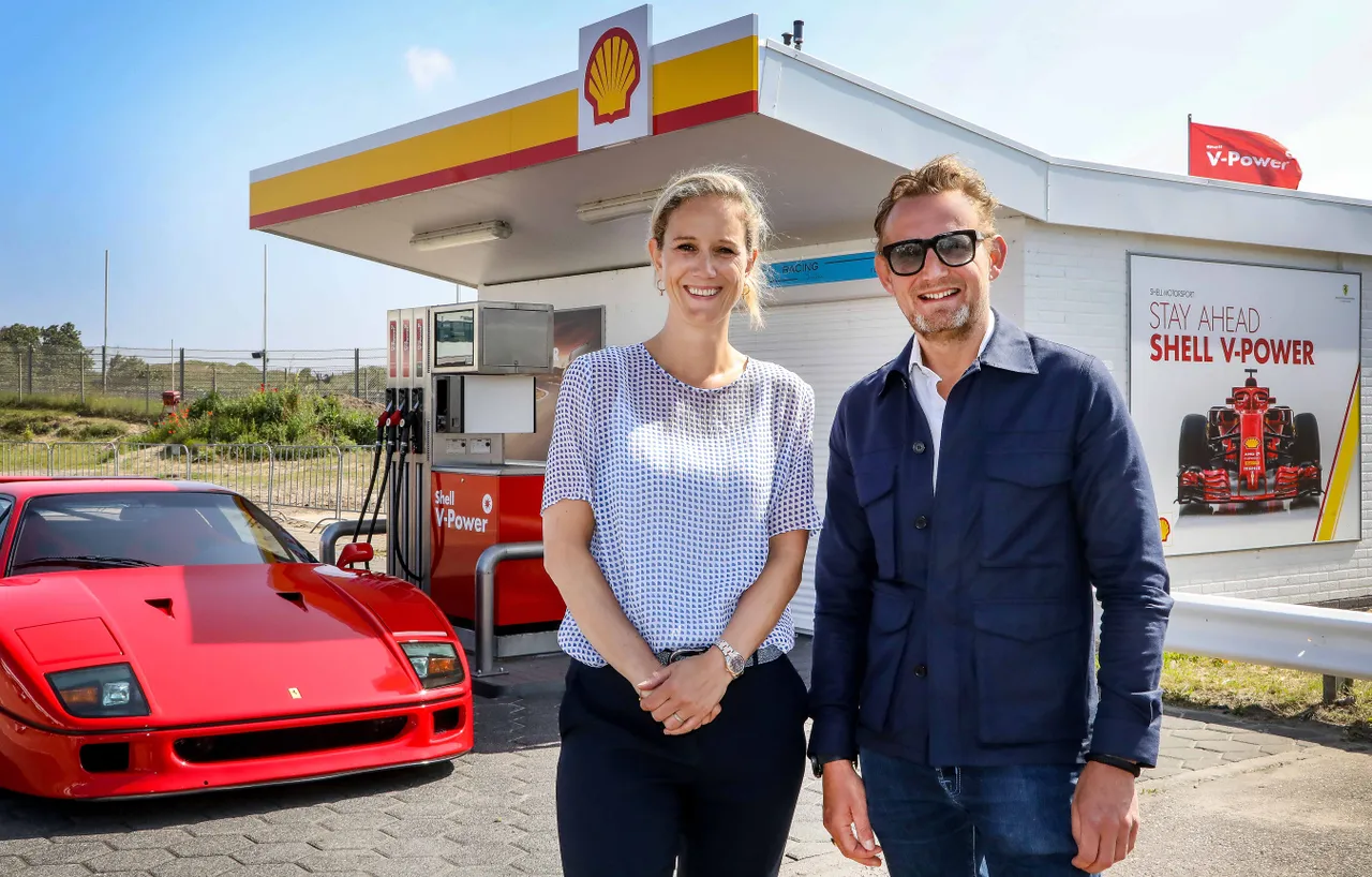 sponsorovereenkomst shell met circuit zandvoort persfoto shell benelux en frankrijk
