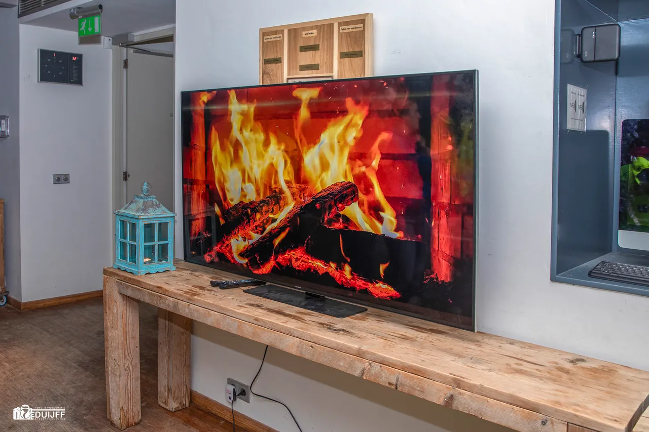 tv haardvuur