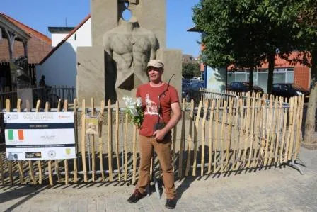 winnende zandsculptuur van fergus mulvaney 2017 webpagina communicatie gemeente zandvoort