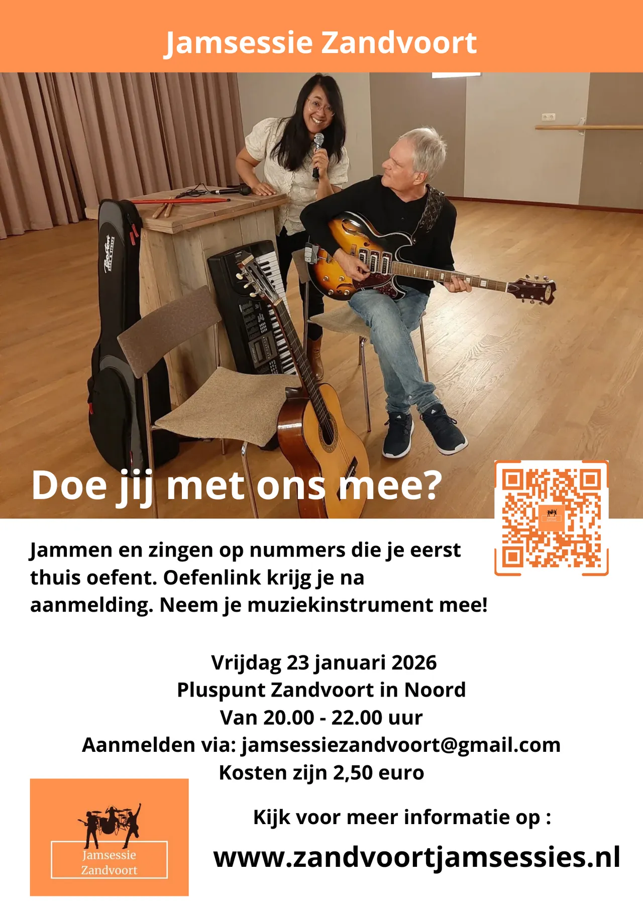 Jamsessie Zandvoort Flyer