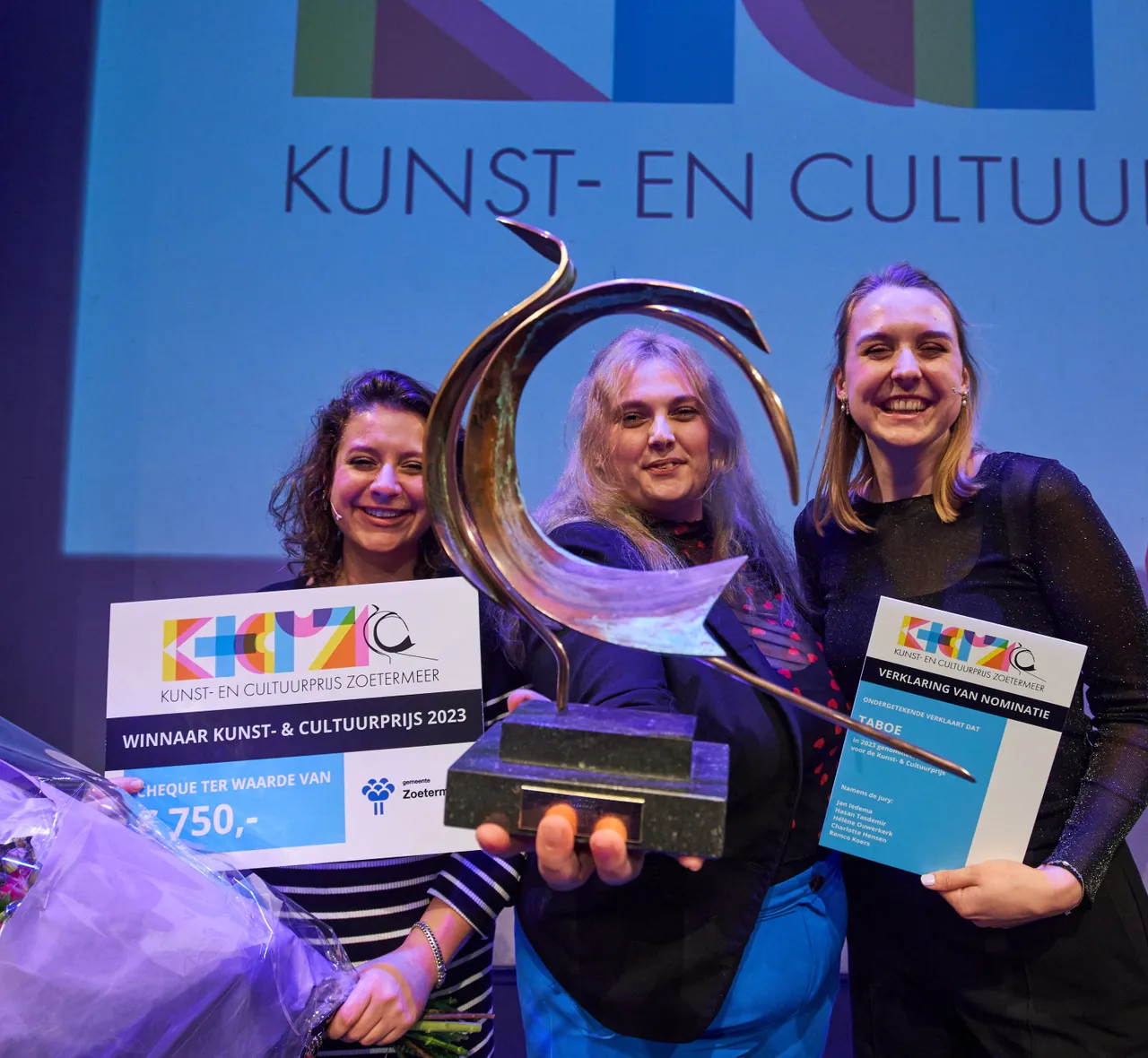 cultuurprijzen2023 winnaar kunst en cultuurprijs foto 2