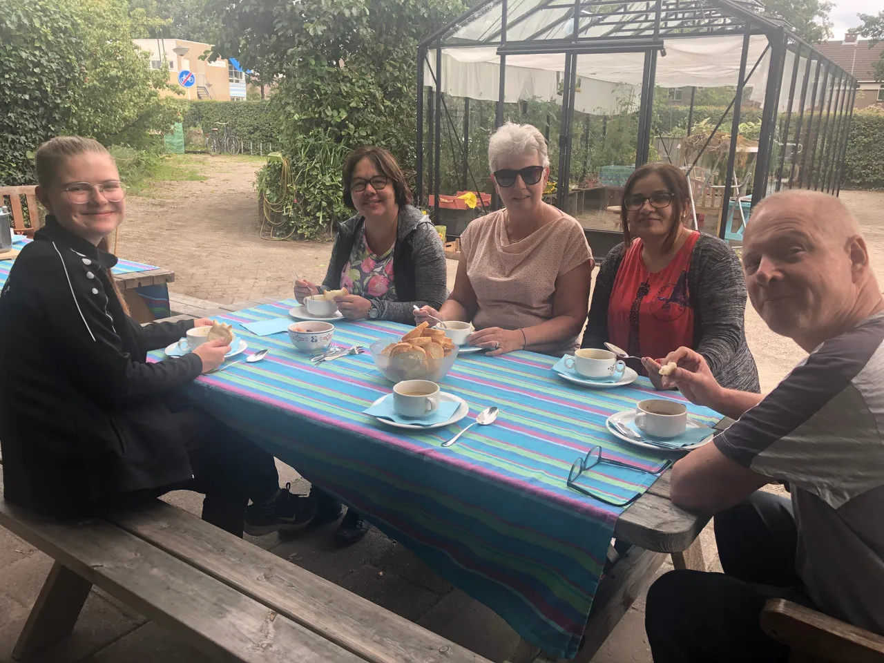 foto gezonde lunch wijktuin noordhove fotograaf piezo