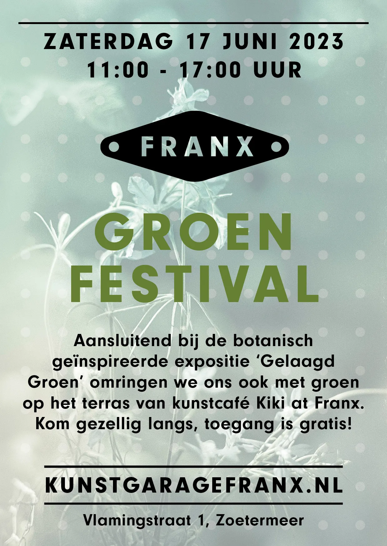 fx flyer groen festival2
