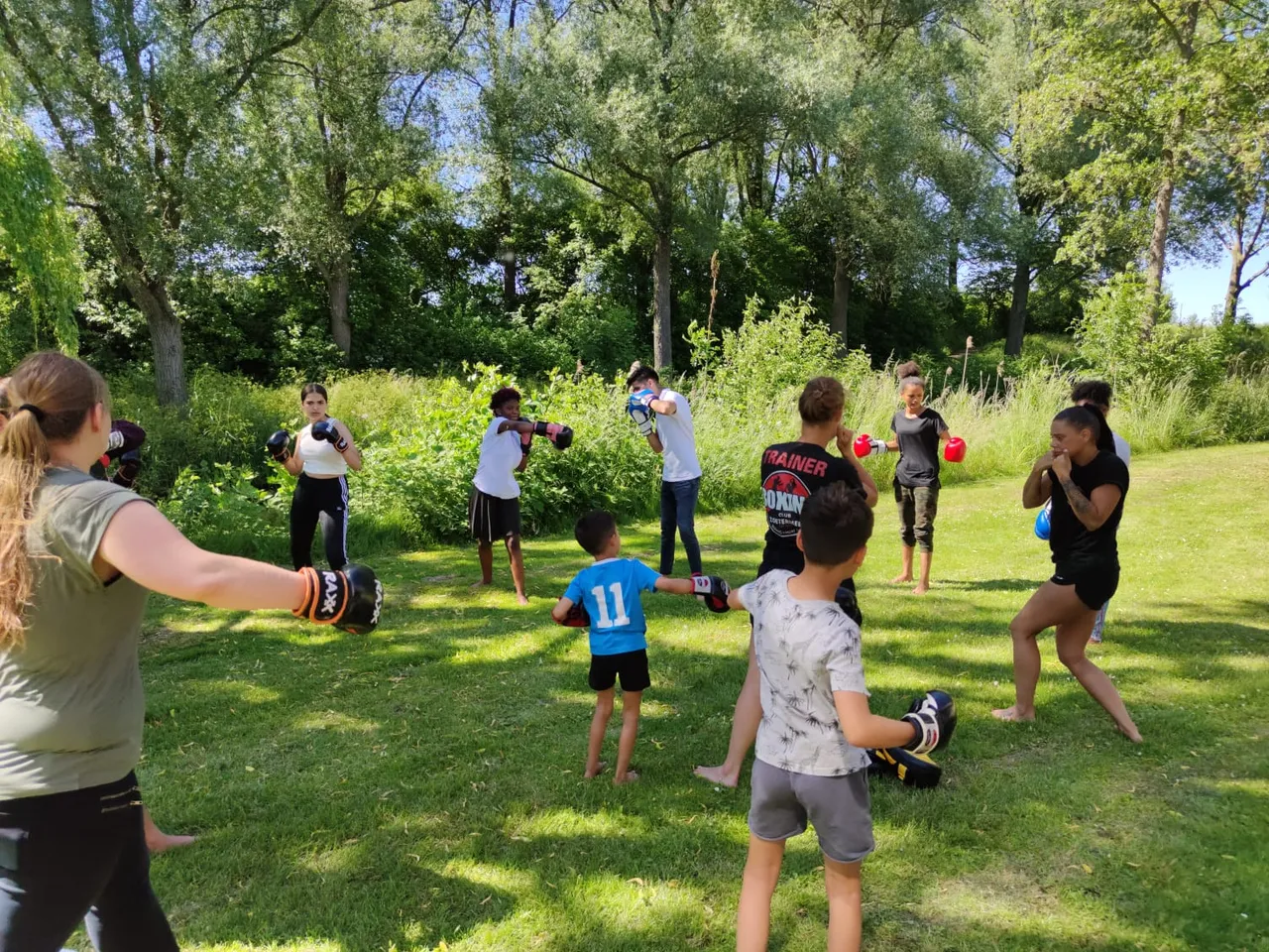 kickboks clinic sportmaatjes