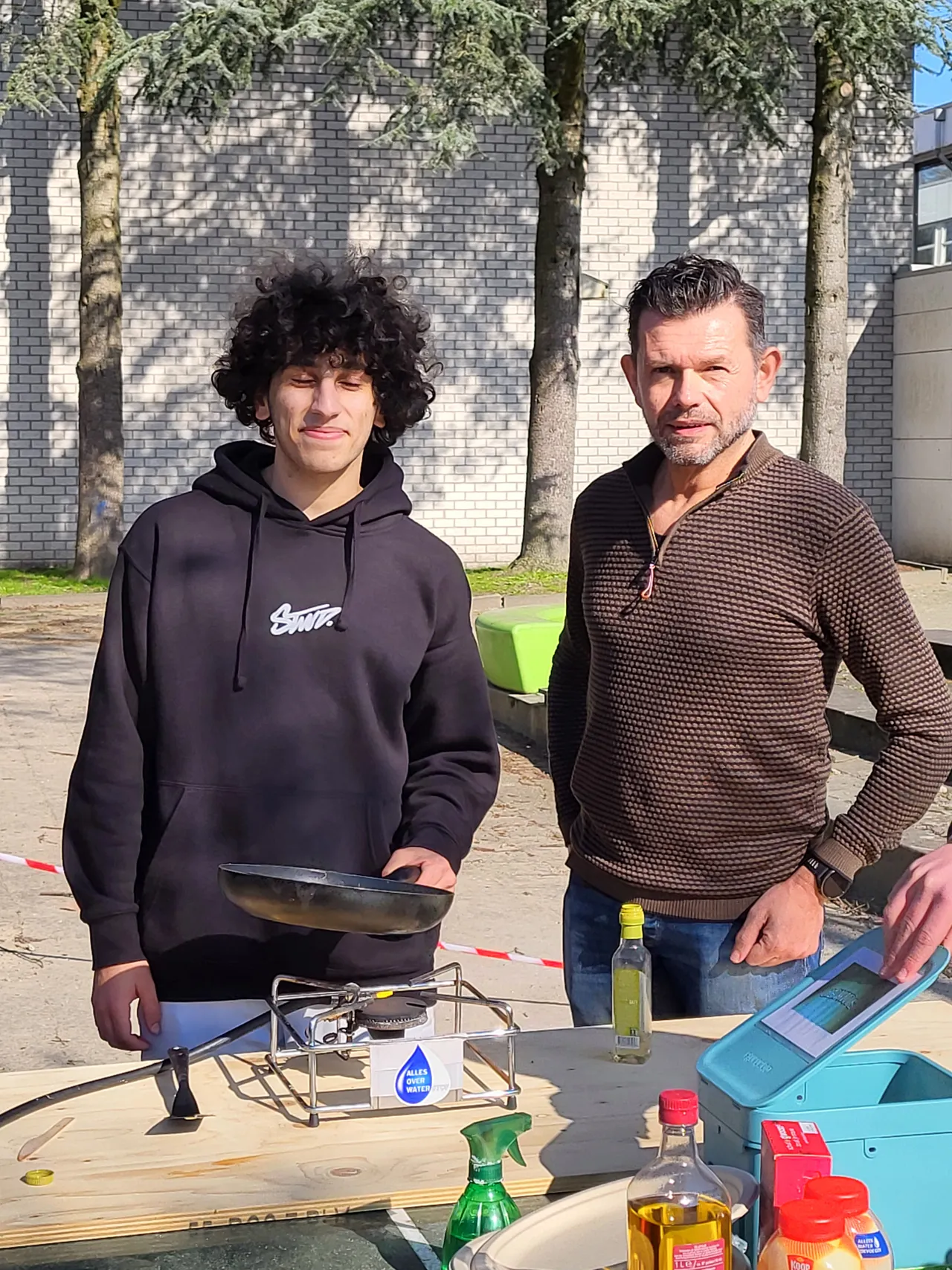 pannenkoeken bakken op de hyfry