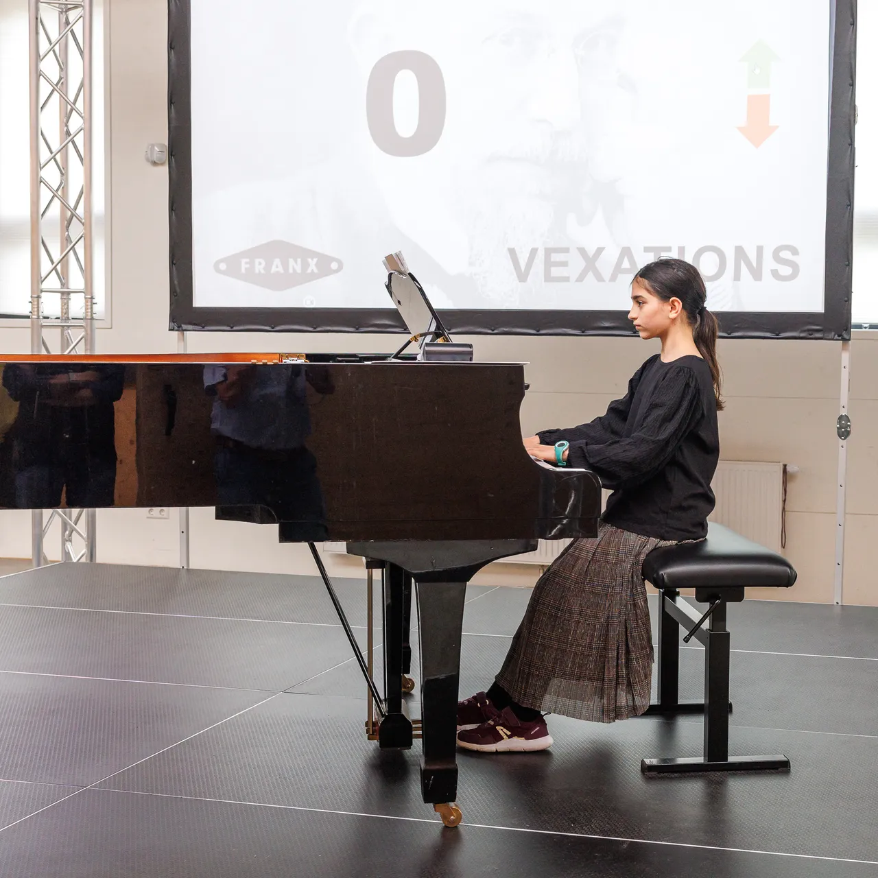 pianist eleonora ceretto begint als eerste pianist foto theo van houdt