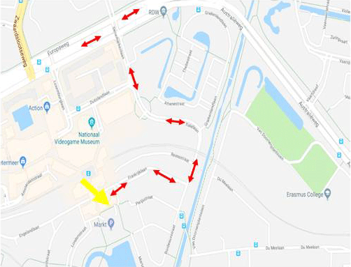 rijroute bouwverkeer