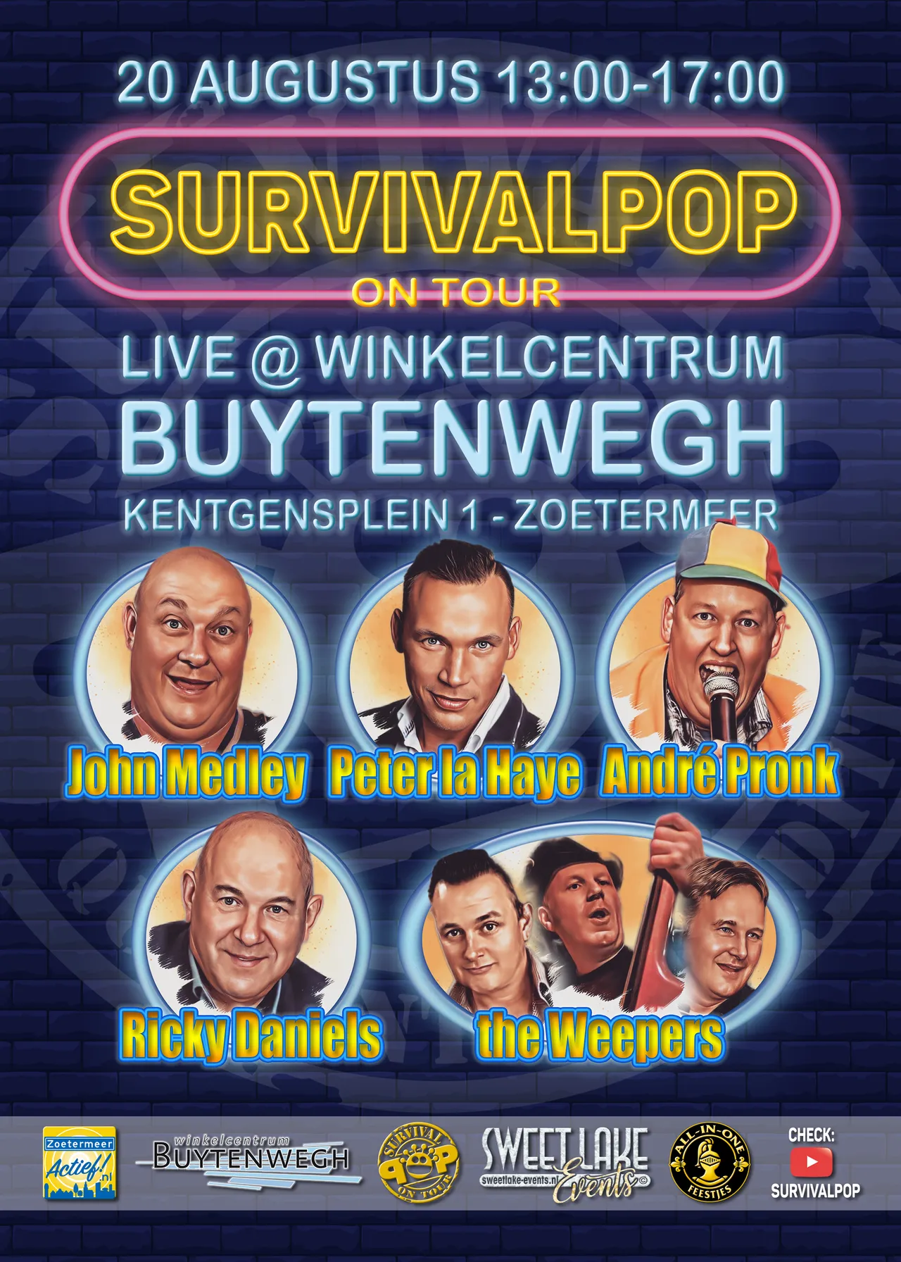 survivalpop tourposter