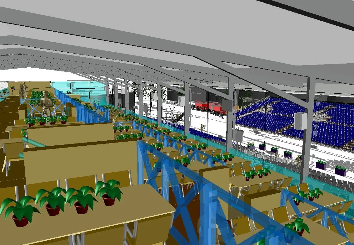 corso zundert multifunctional venue vip deck view to corsoboulevard