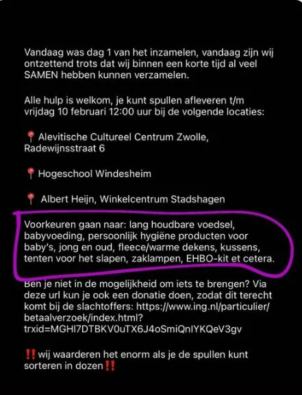 turkijke inleveren