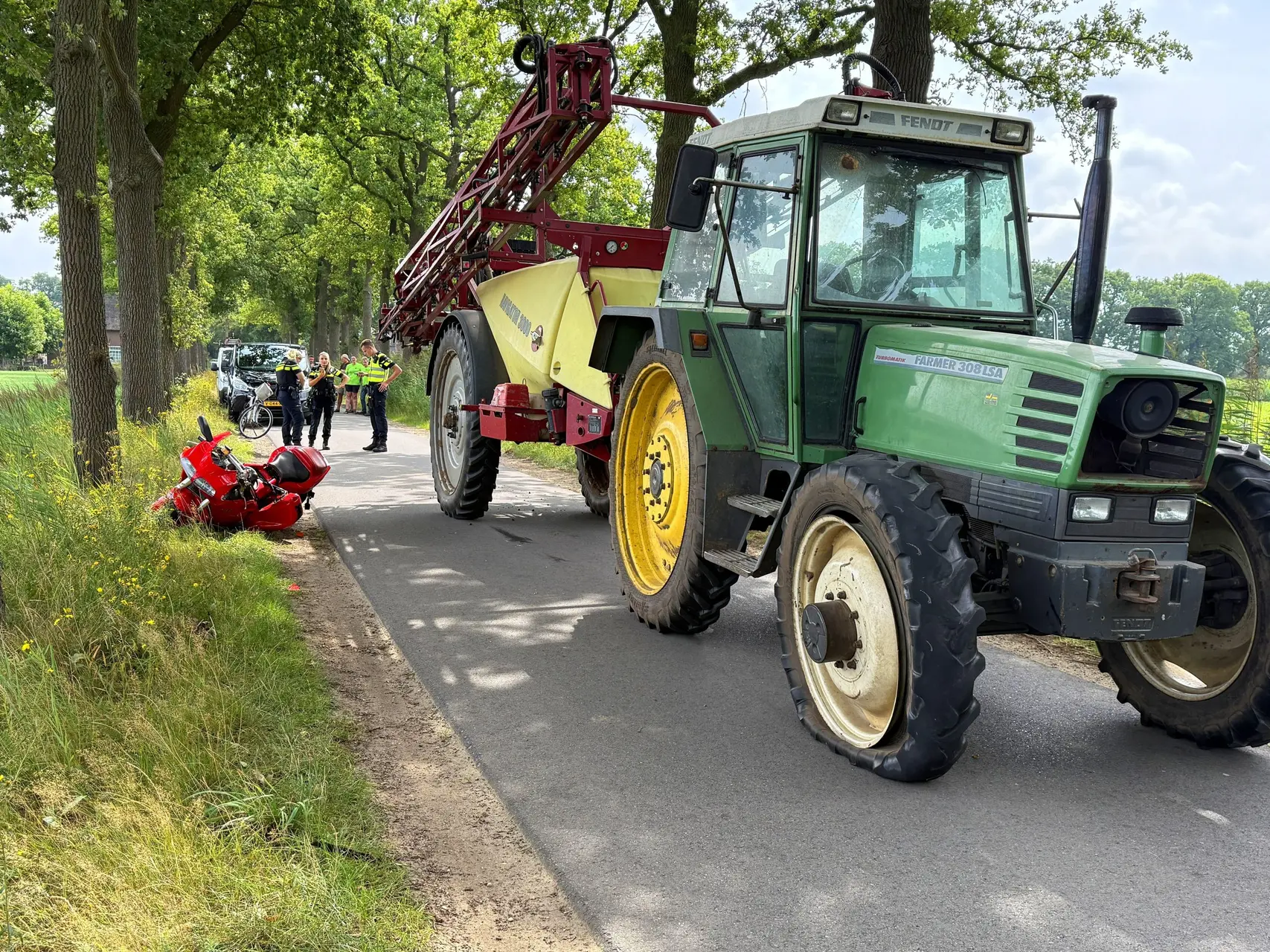 motorrijder gewond1 scaled