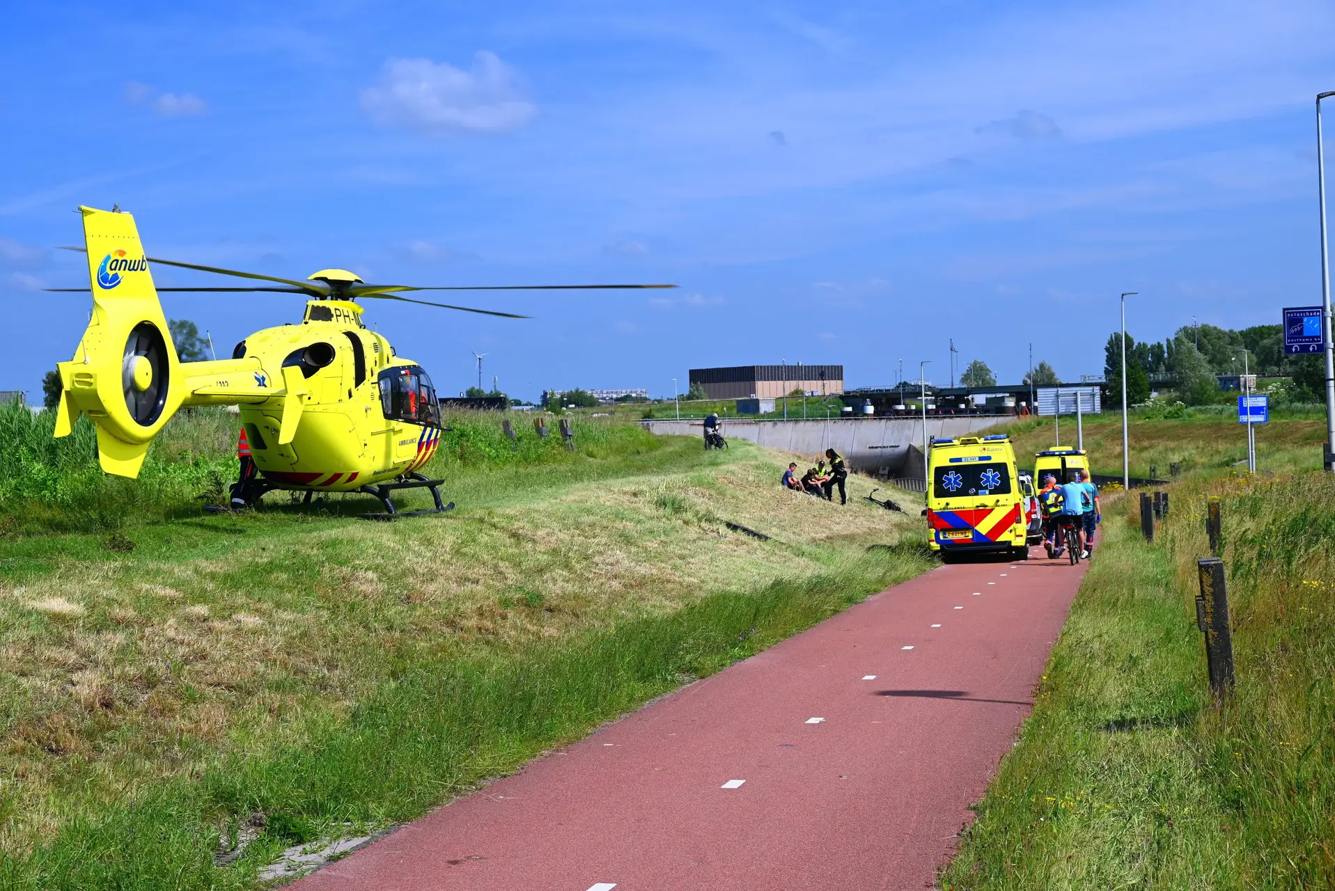 ongeval fietspad leeuwarden1 scaled