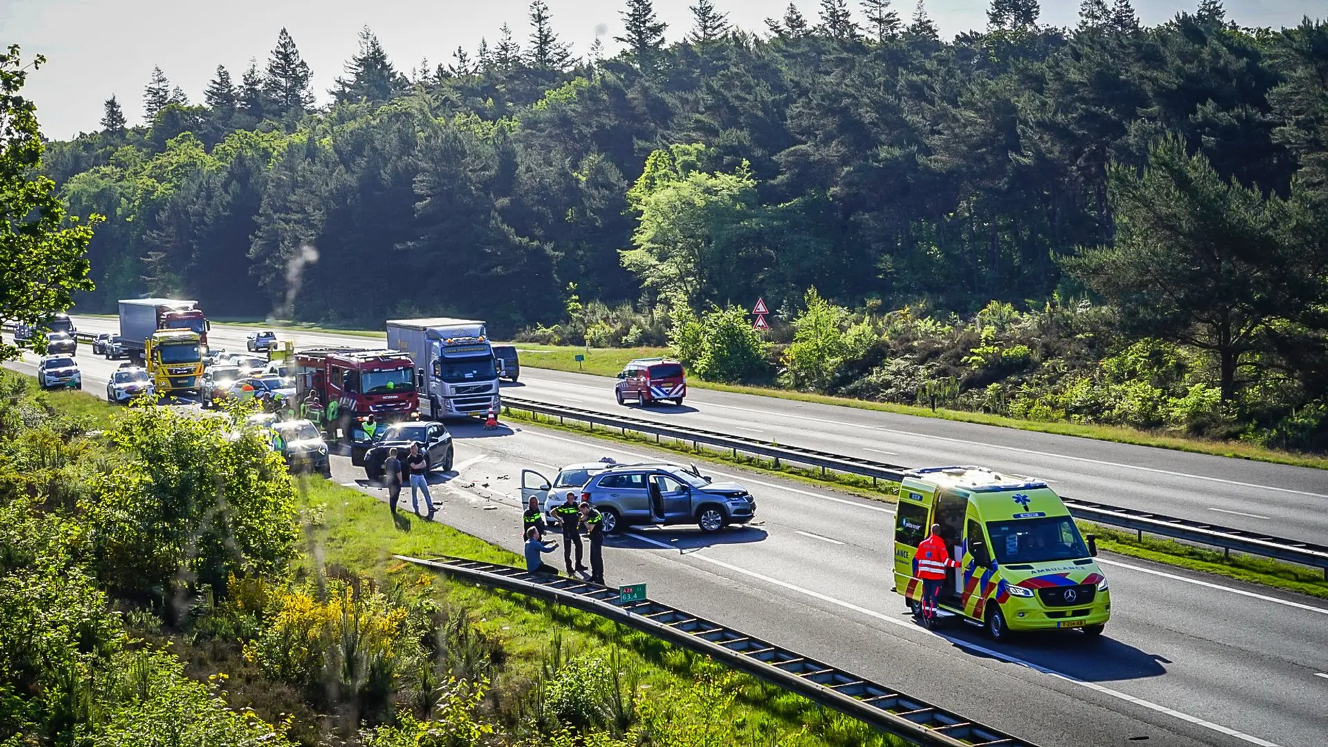Ongeval Nunspeet A28
