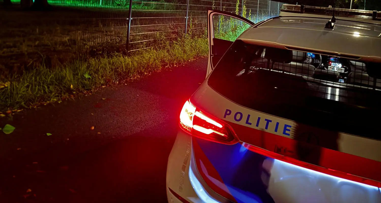 politieauto geramd den haag