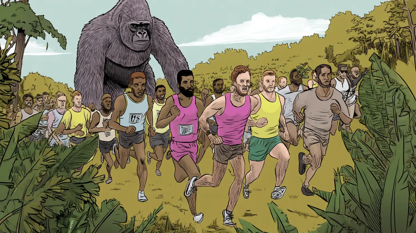100 mannen tegen 1 gorilla chatgpt mengt zich in discussie