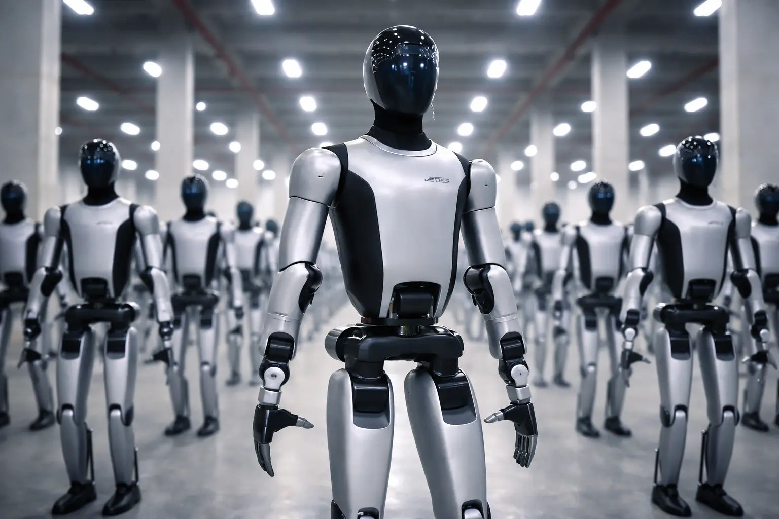 Chinese fabriek maakt elke 30 minuten een nieuwe robot