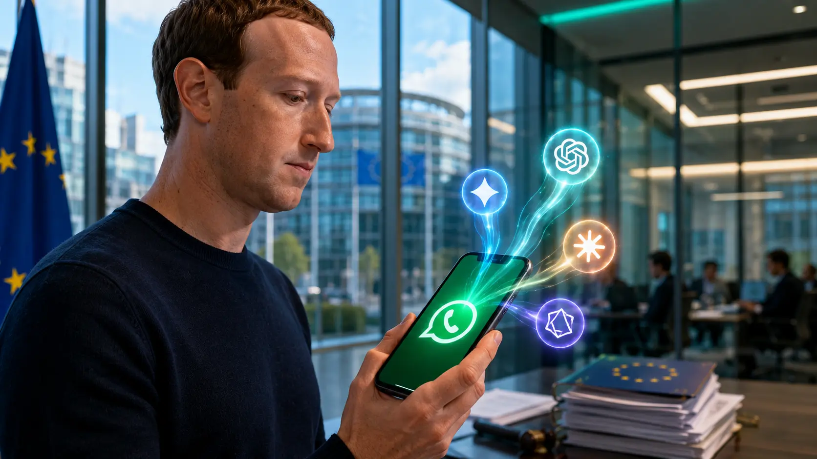 Meta buigt voor EU en opent WhatsApp beperkt voor rivaliserende chatbots