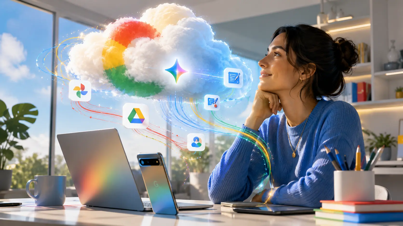 Google verlaagt prijs AI Plus fors en verdubbelt opslagruimte
