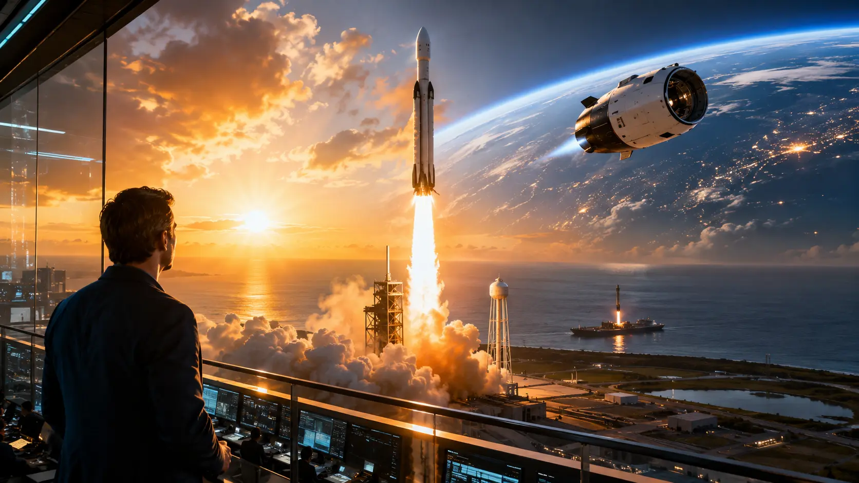 Grok voorspelt SpaceX kan 5 biljoen dollar waard worden na Starfall-missie