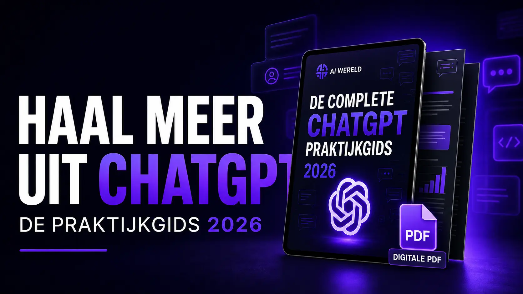 Haal je nog te weinig uit ChatGPT Deze gids helpt je verder