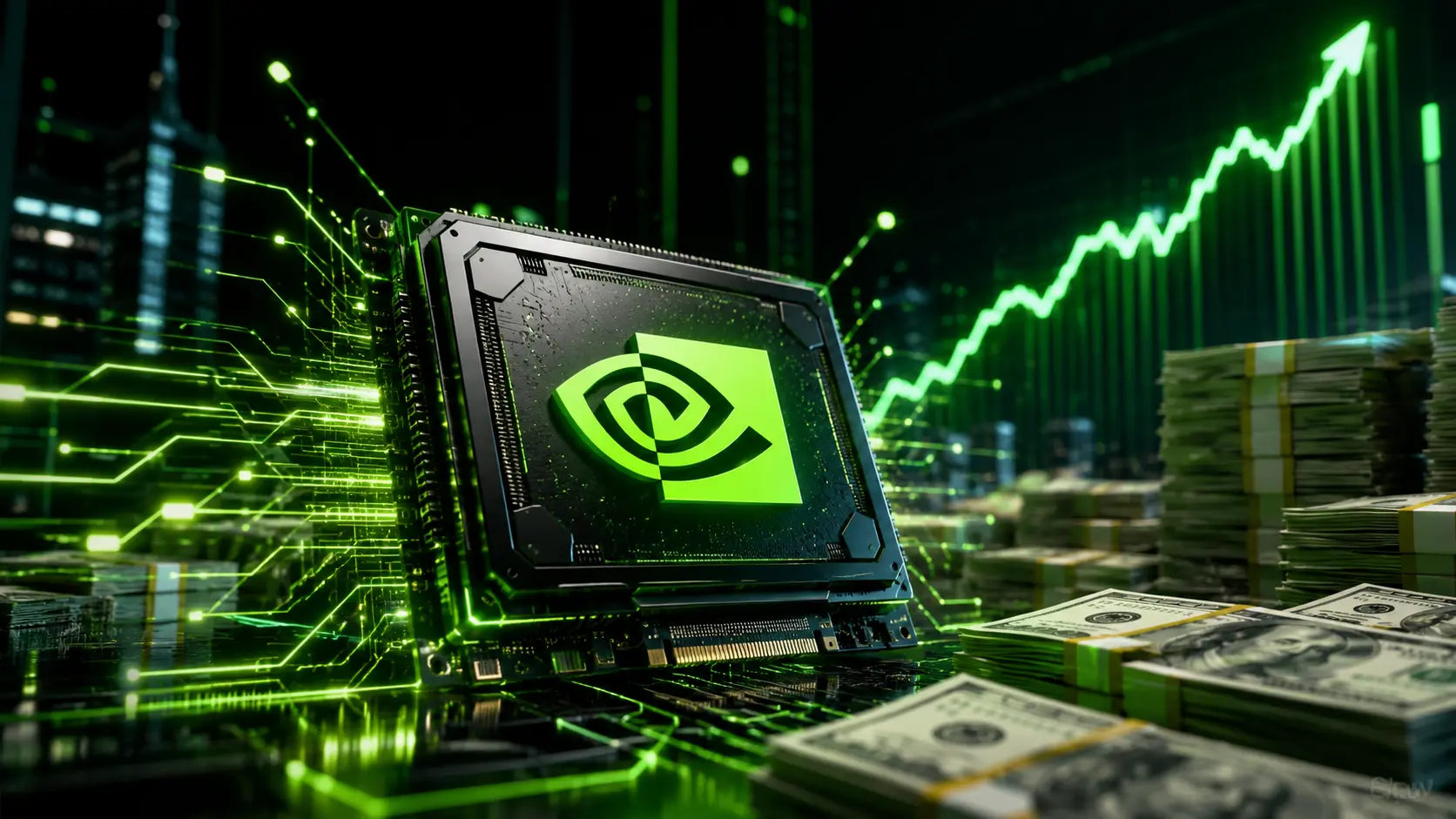 Nvidia jaagt op kwartalen van $100 miljard, maar financiert steeds vaker zelf de AI-boom