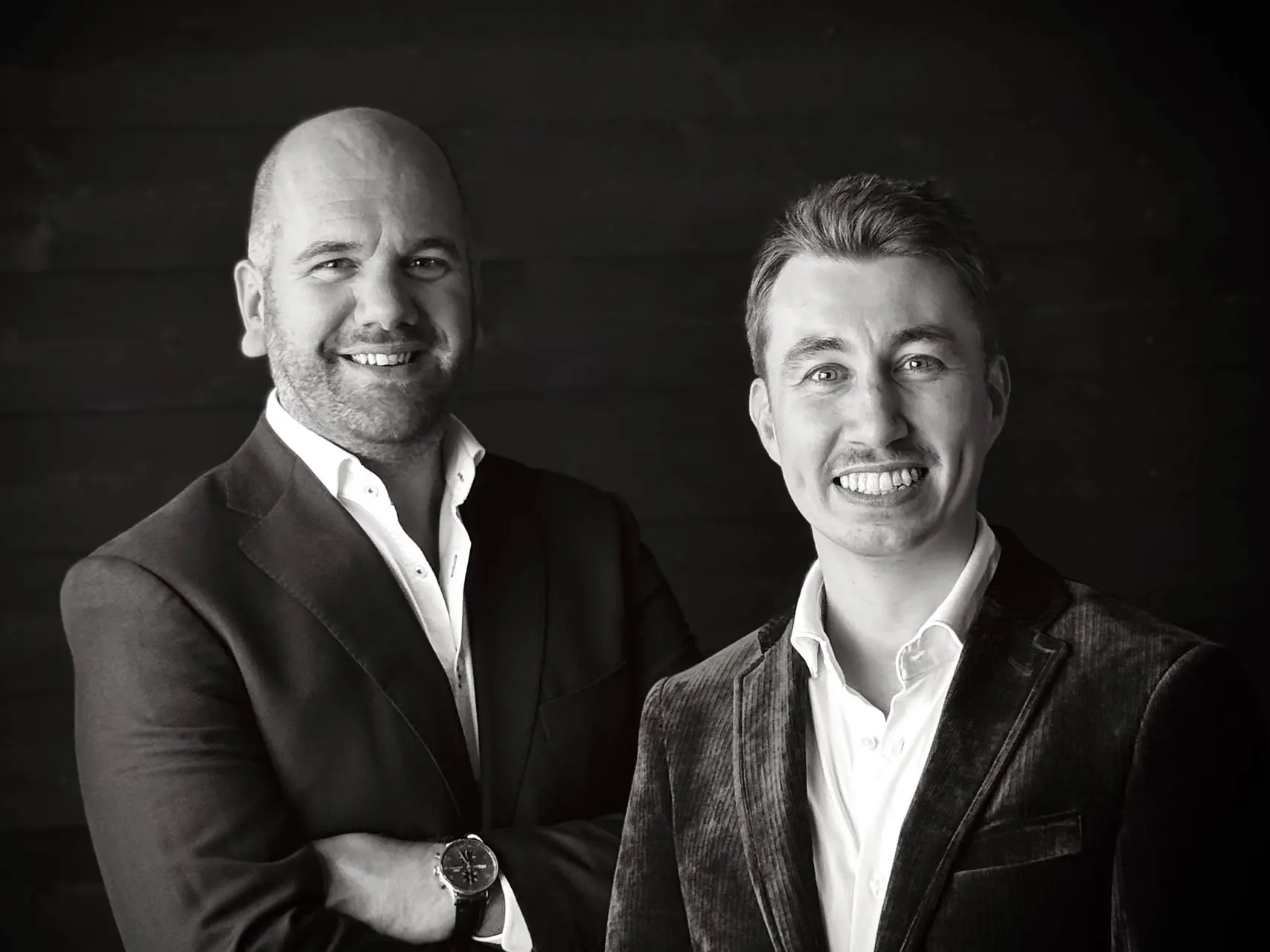 Oprichters van LemmaBase Joost Cordes (CCO) en Ben Rogmans (CEO)