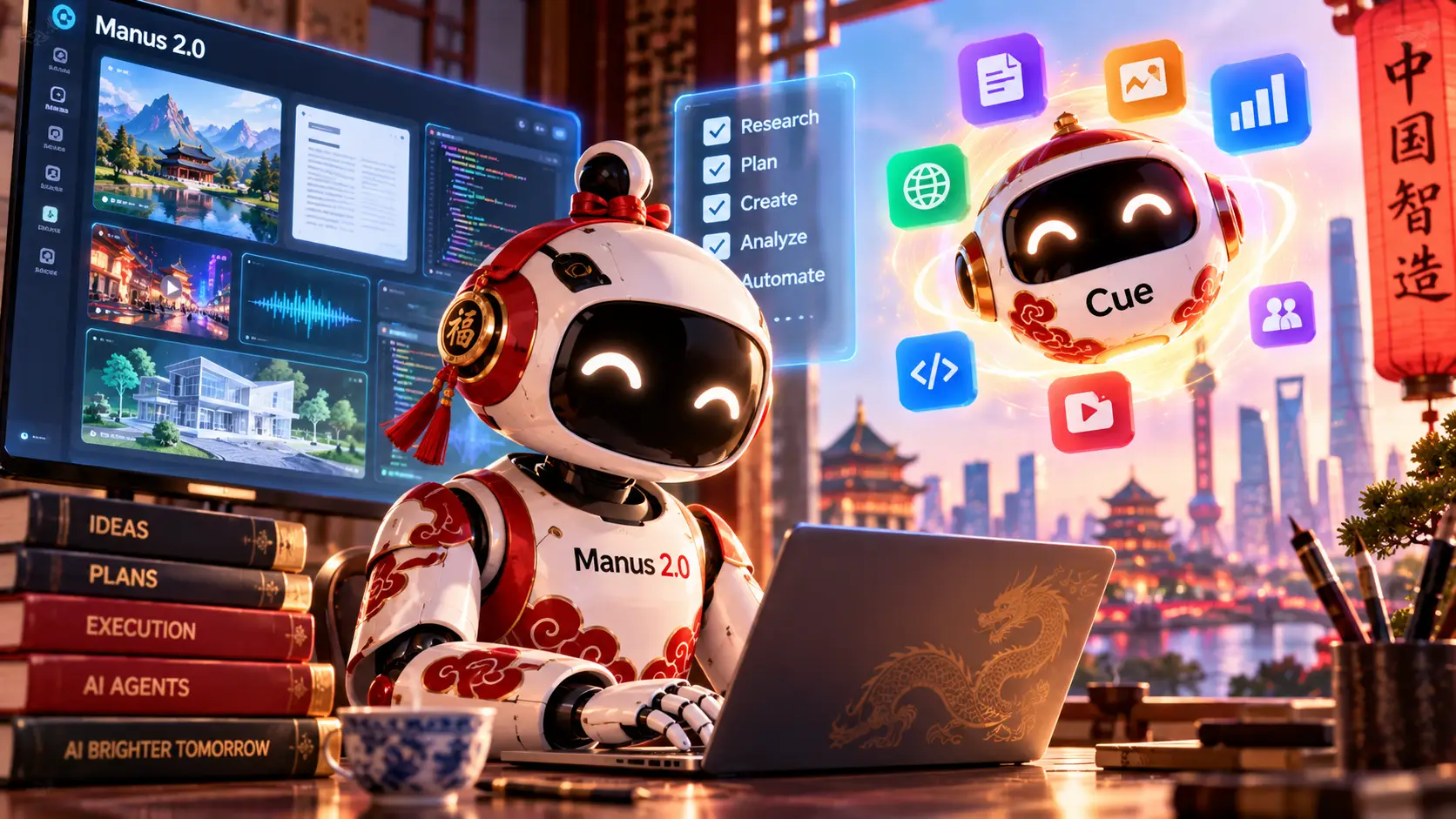 Manus 2.0 is nu beschikbaar en lanceert aparte AI-agent Cue