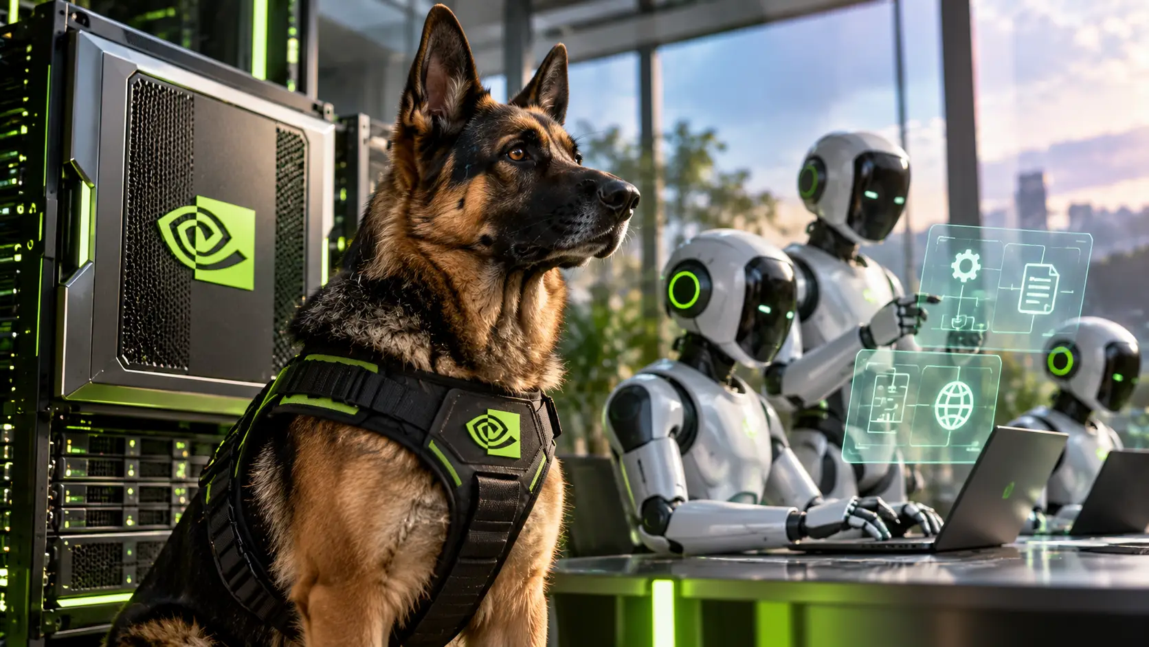 Nvidia zet een hardwarewaakhond naast AI-agents met nieuw platform