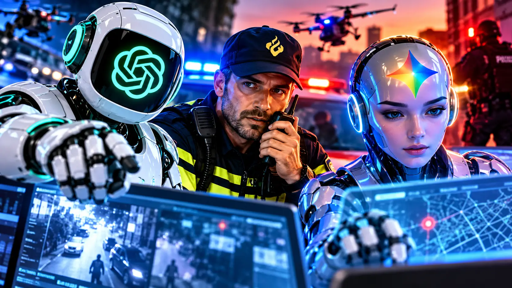 Goedemorgen AI ChatGPT en de politie, Gemini aan het werk