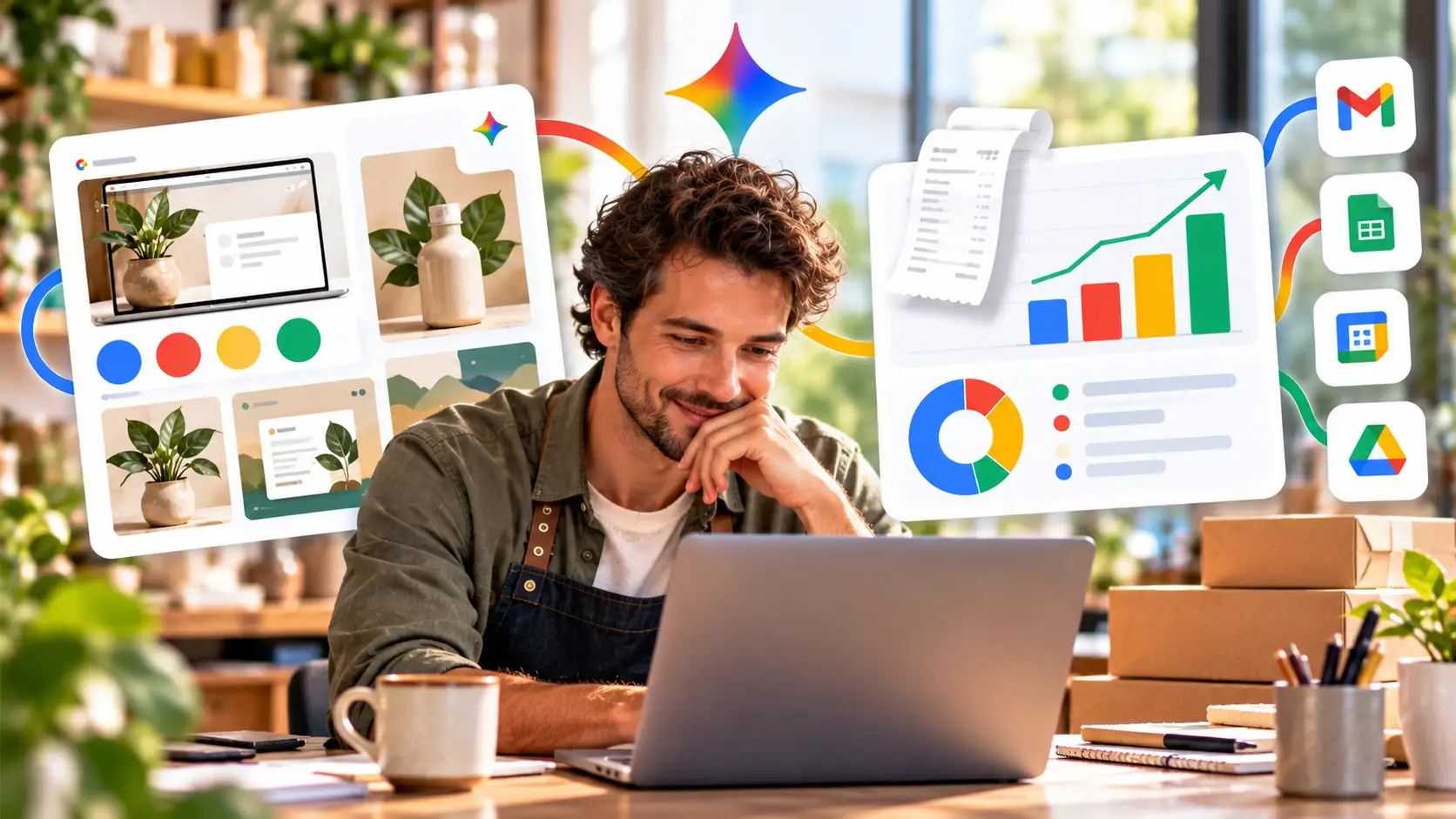 Google geeft ondernemers AI-hulp bij hun huisstijl en administratie