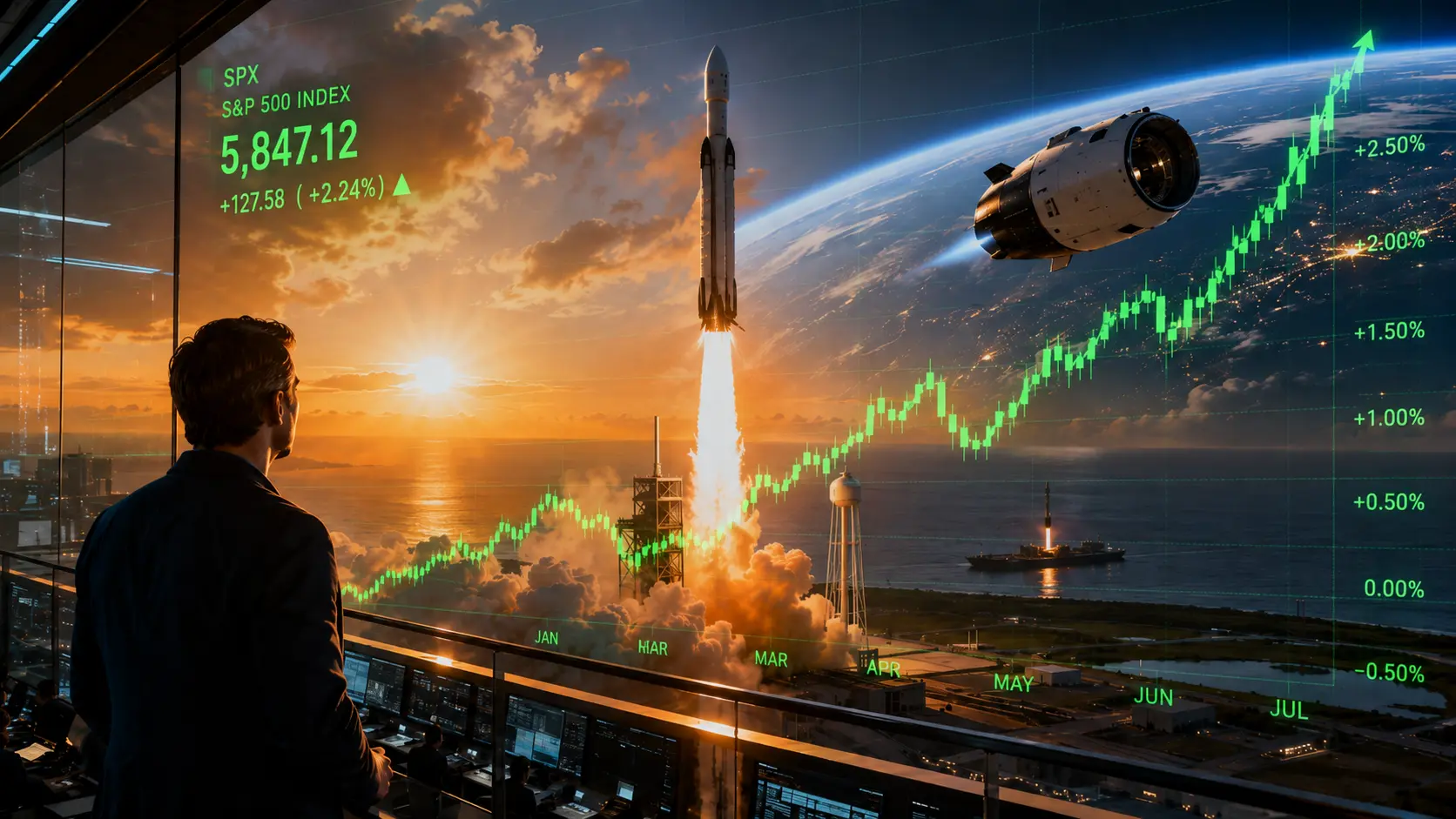 Grok Says SpaceX Could Hit $5 Trillion After Starfall Mission