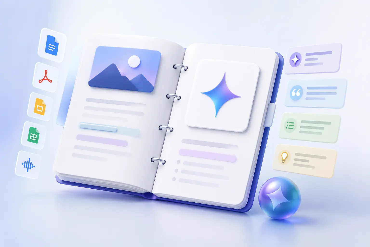 Google doopt NotebookLM om tot Gemini Notebook