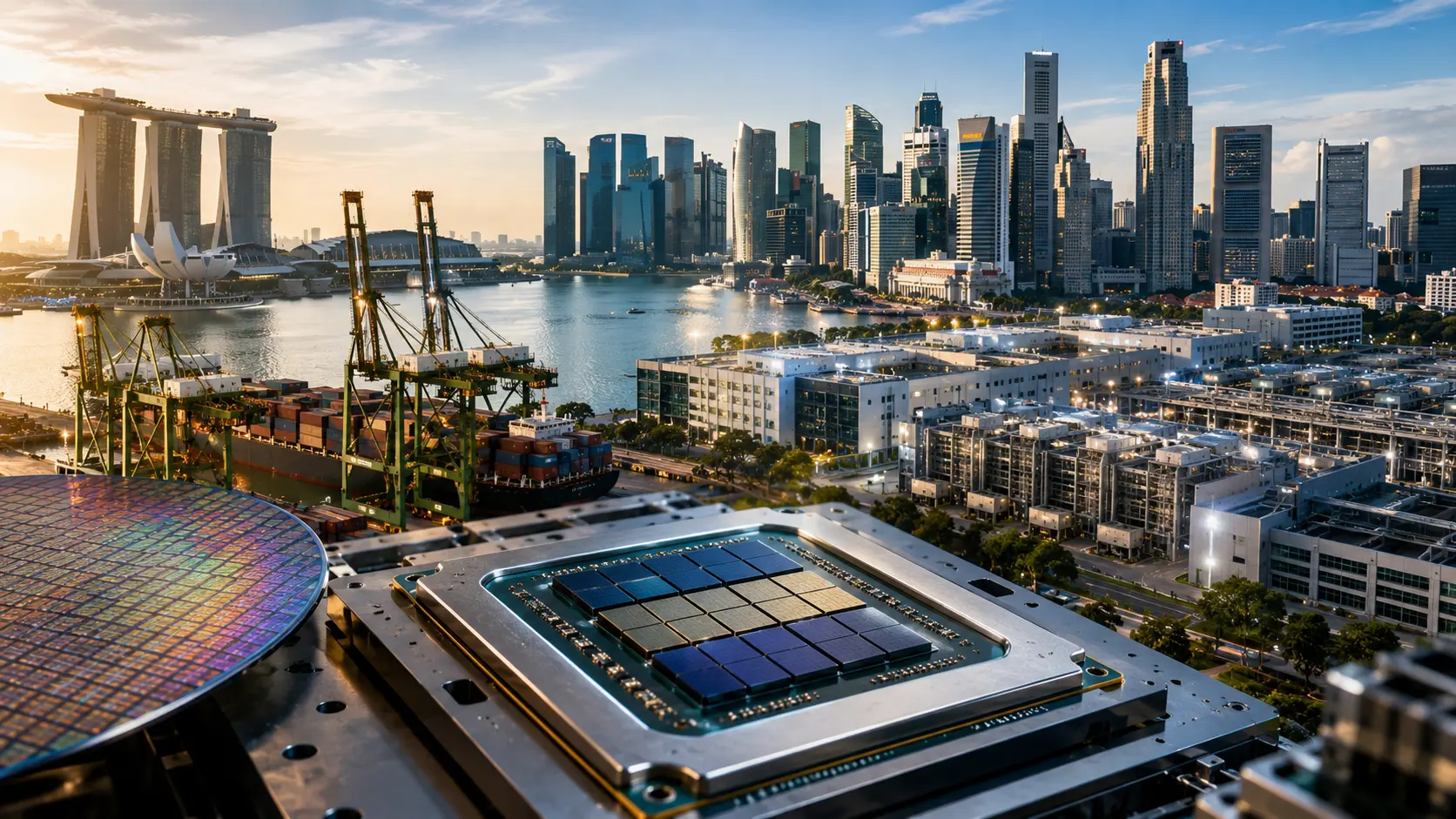 Singapore verhoogt groeiverwachting door wereldwijde AI-boom