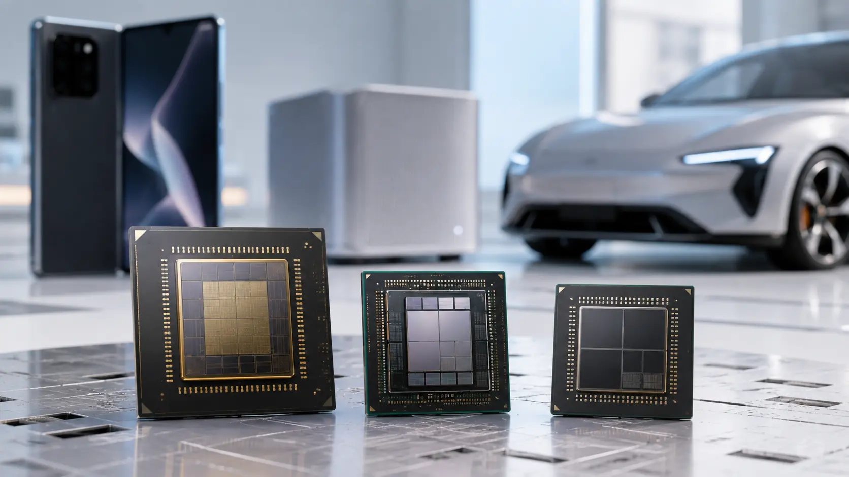 Xiaomi onthult drie eigen chips voor telefoons, lokale AI en auto's