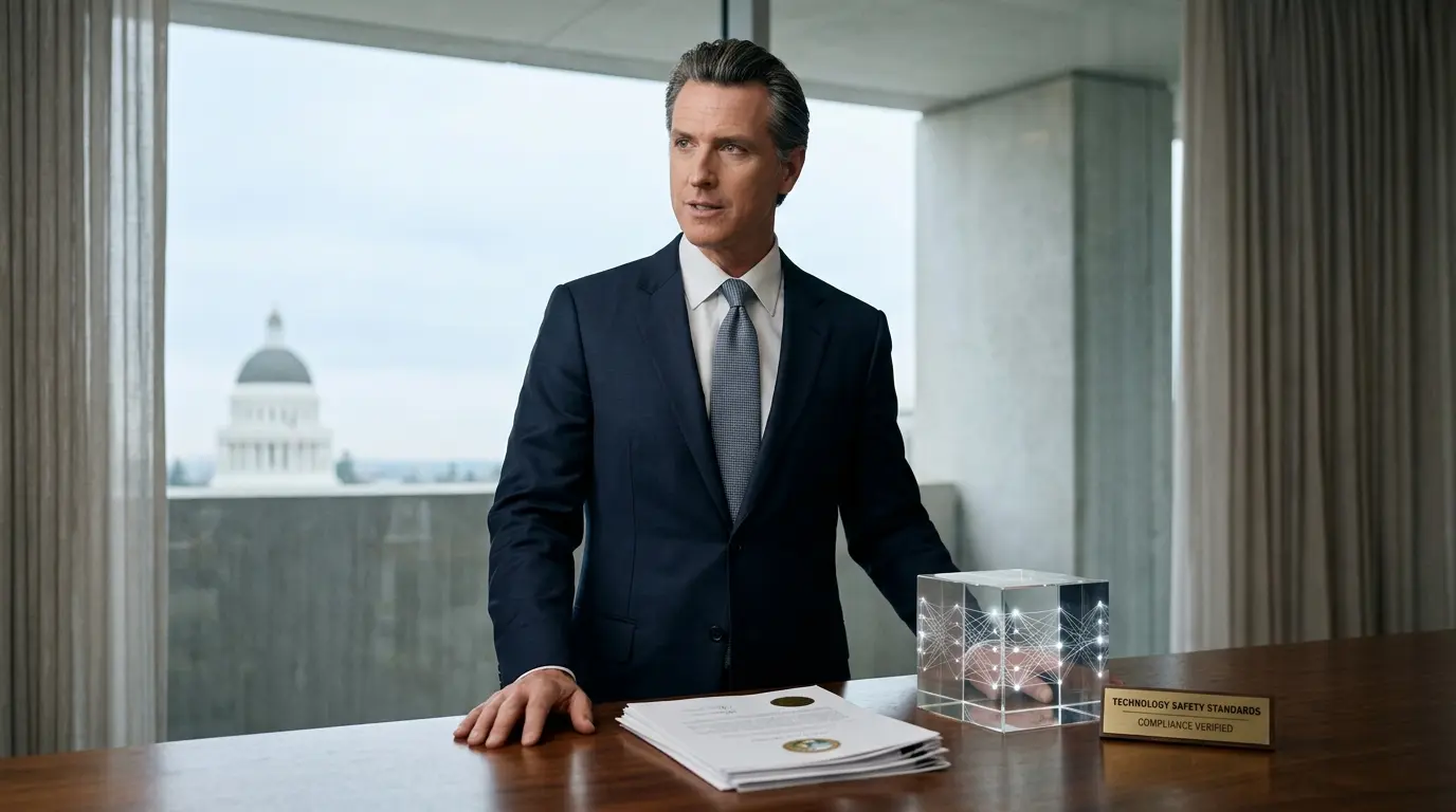California Governor Gavin Newsom Forces Ai Developers To Prove Their Tech Is Safe Under A