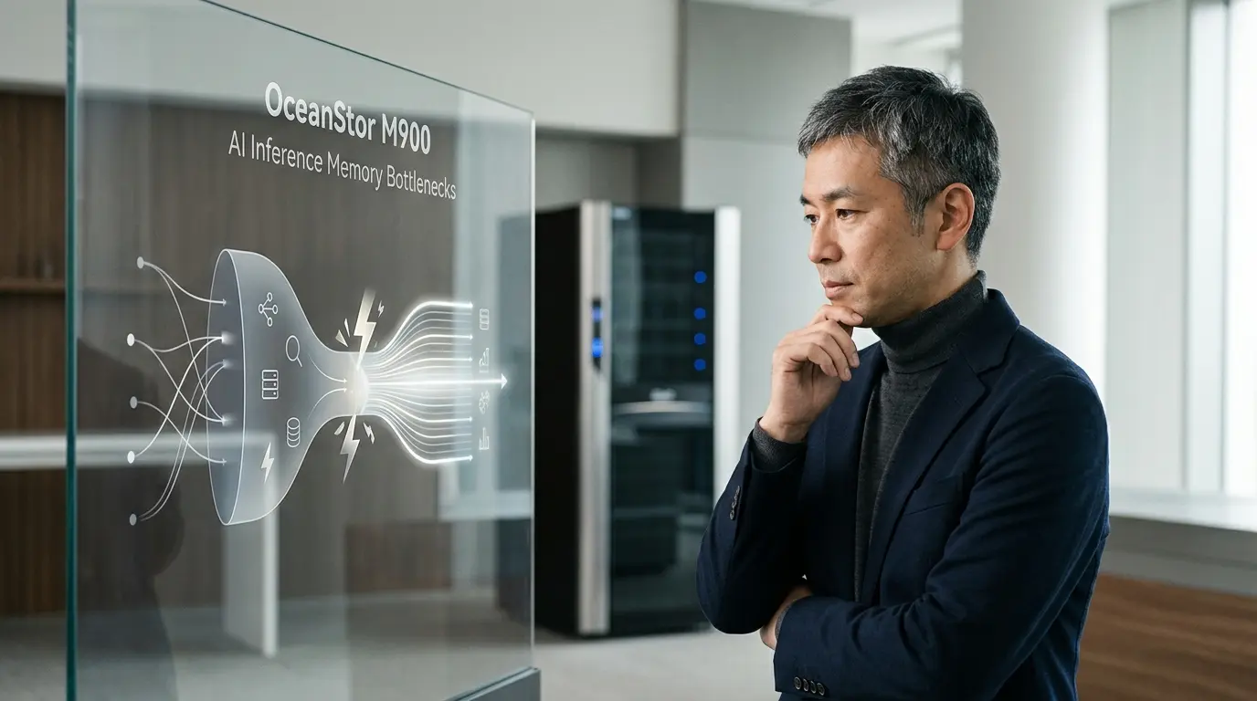 Huawei Unveils OceanStor M900 to Crush AI Inference Memory Bottlenecks