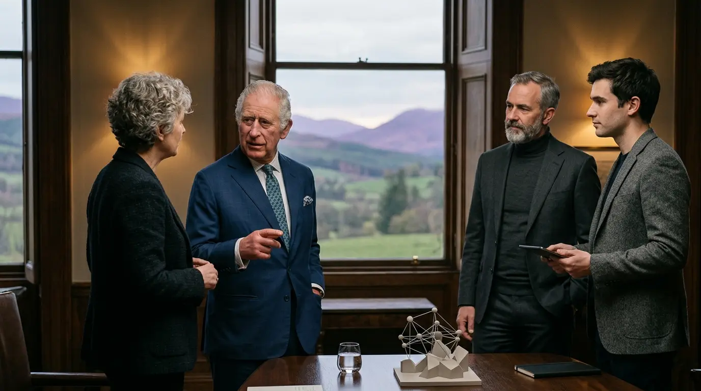 King Charles Hosts Tech Titans at Scottish AI Safety Summit
